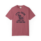 1776–2026 Long Live The Long Dog — Dachshund Tricorn Hat T-Shirt | America 250th