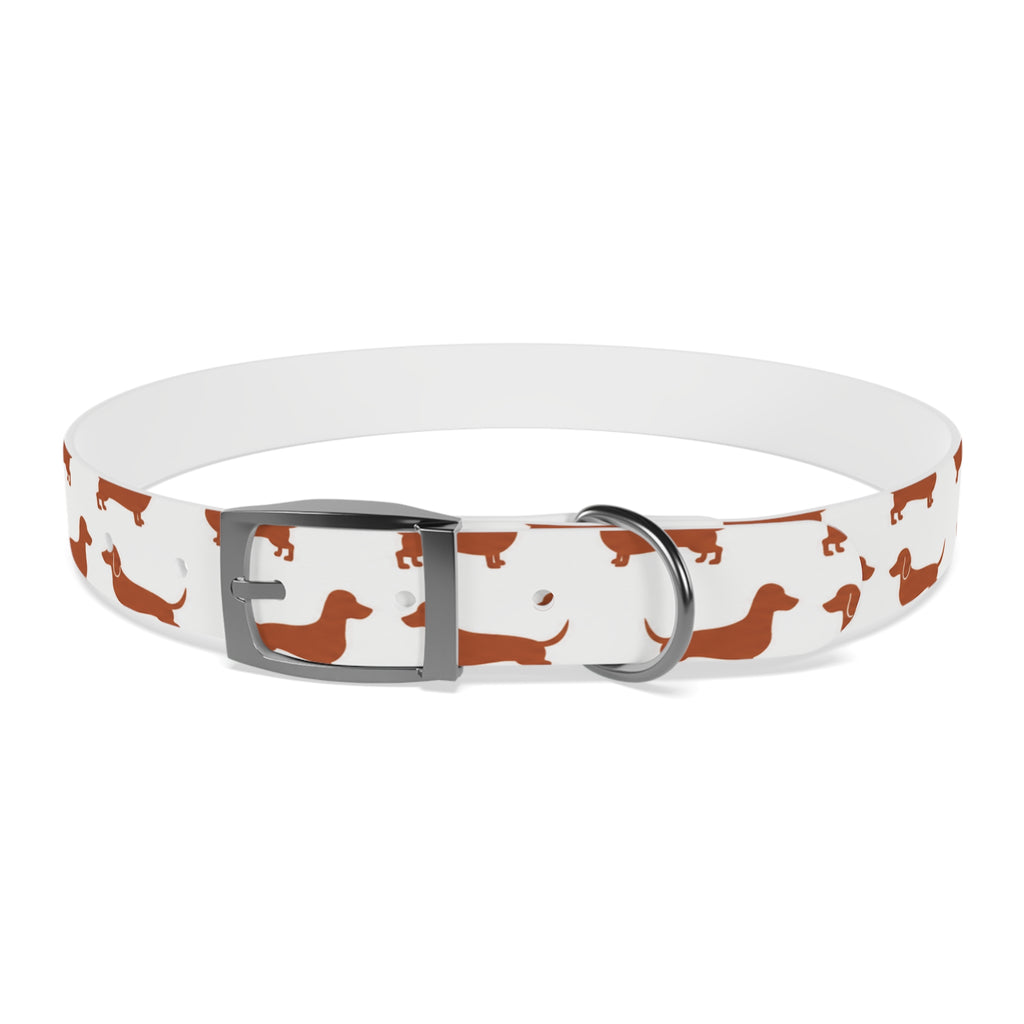 DL Brand Dog Collar — Dachshund Pattern | Doxie League