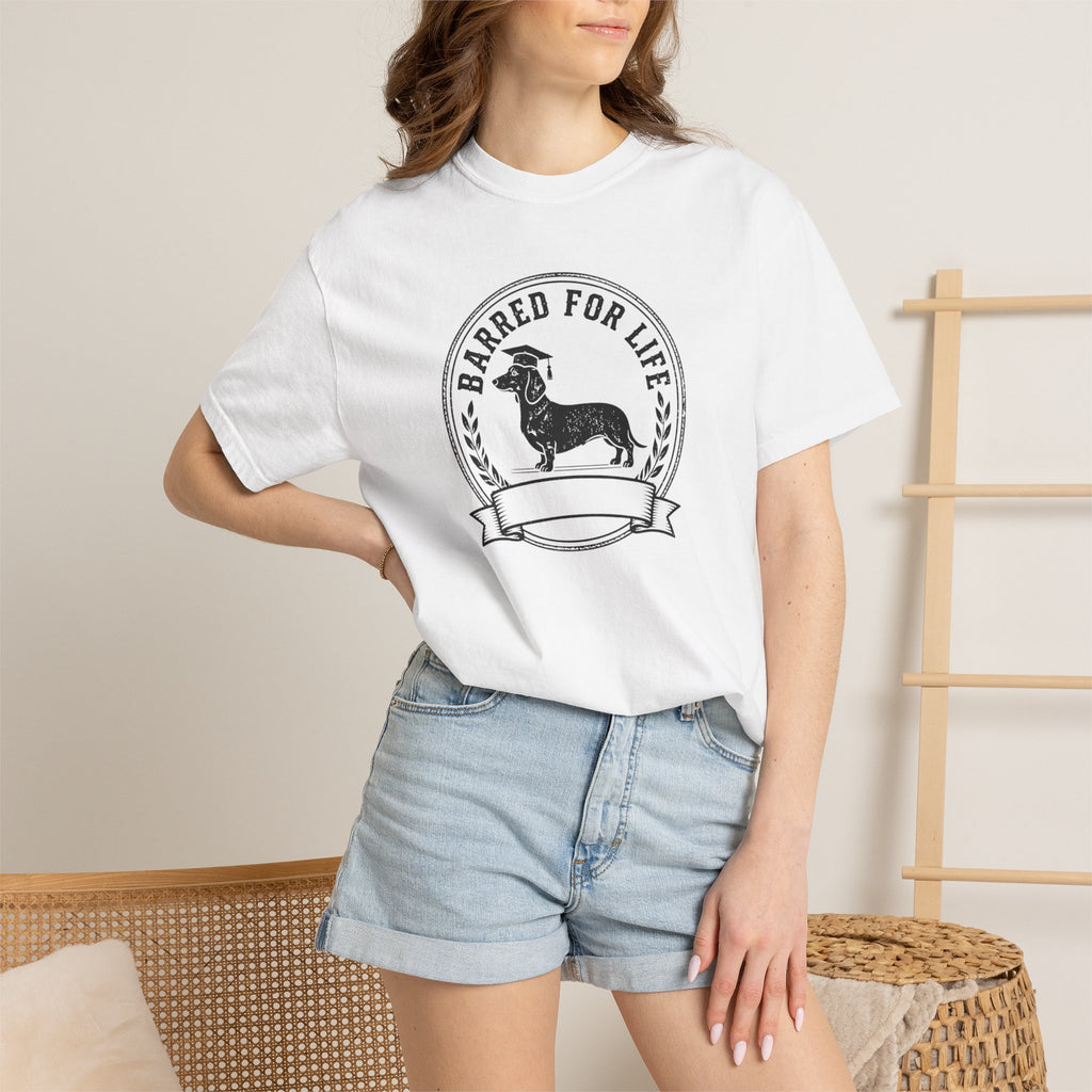 Barred For Life Dachshund Shirt — The Legal Series