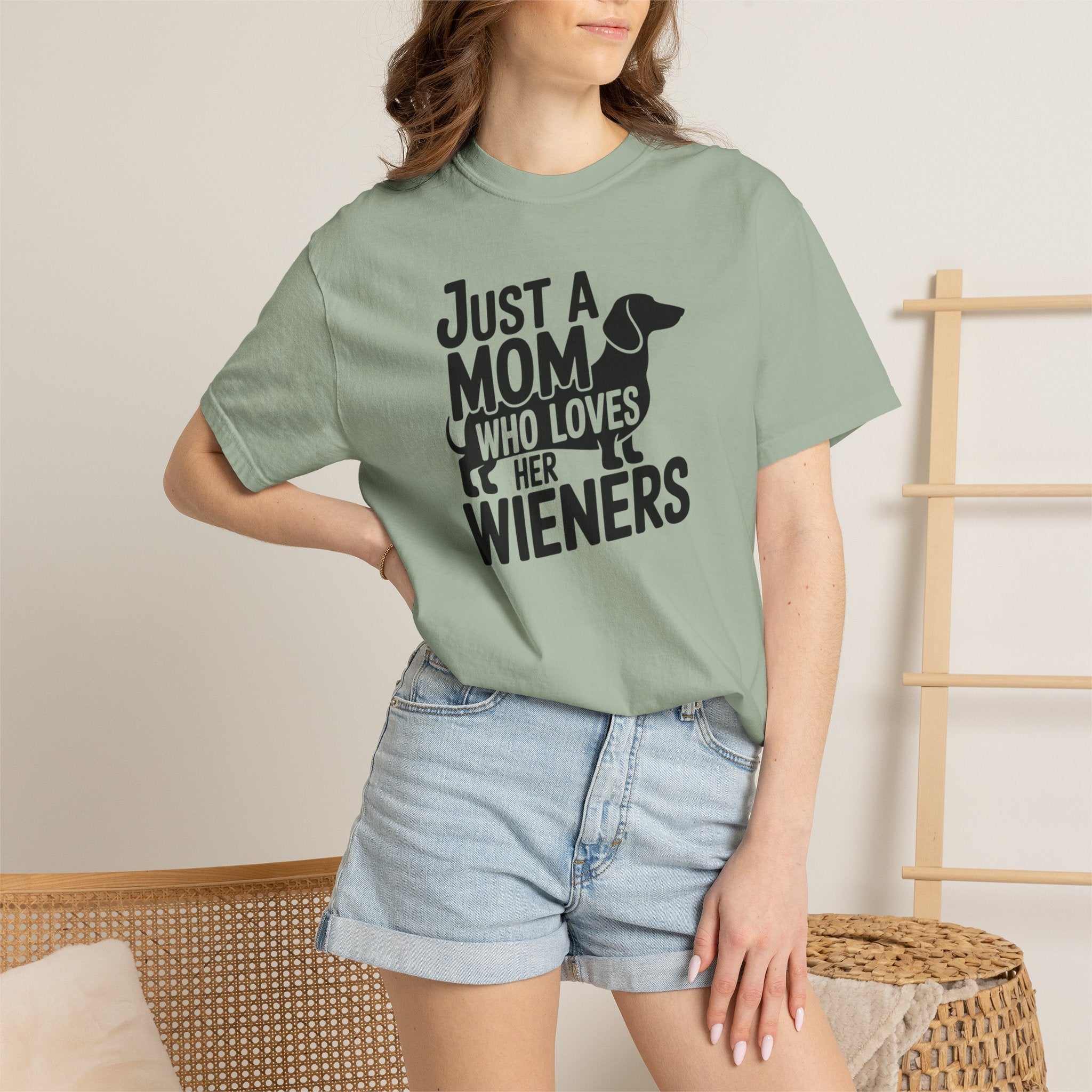 Just A Mom - Doxie League Tee