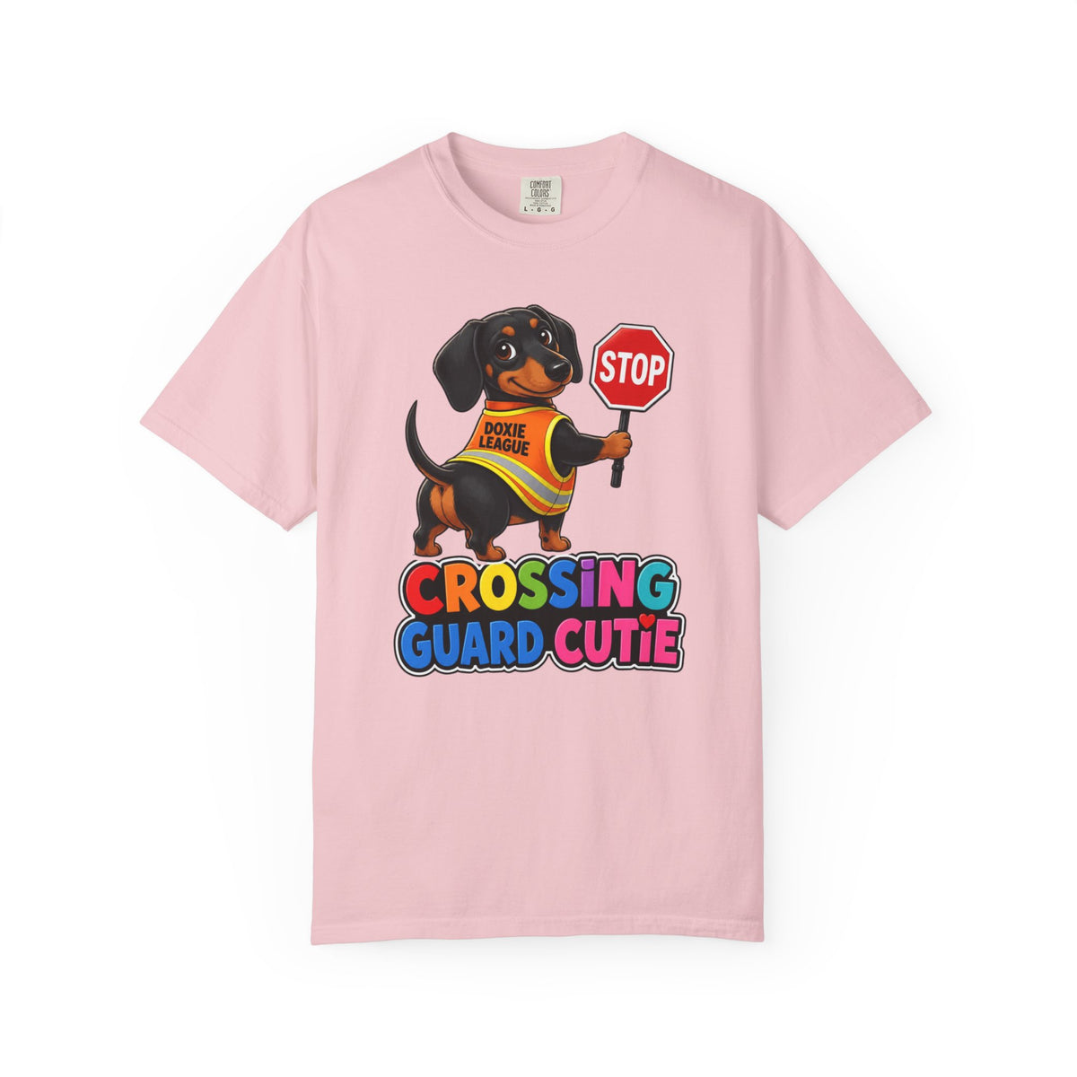 Crossing Guard Cutie Dachshund Shirt — The Educational Series