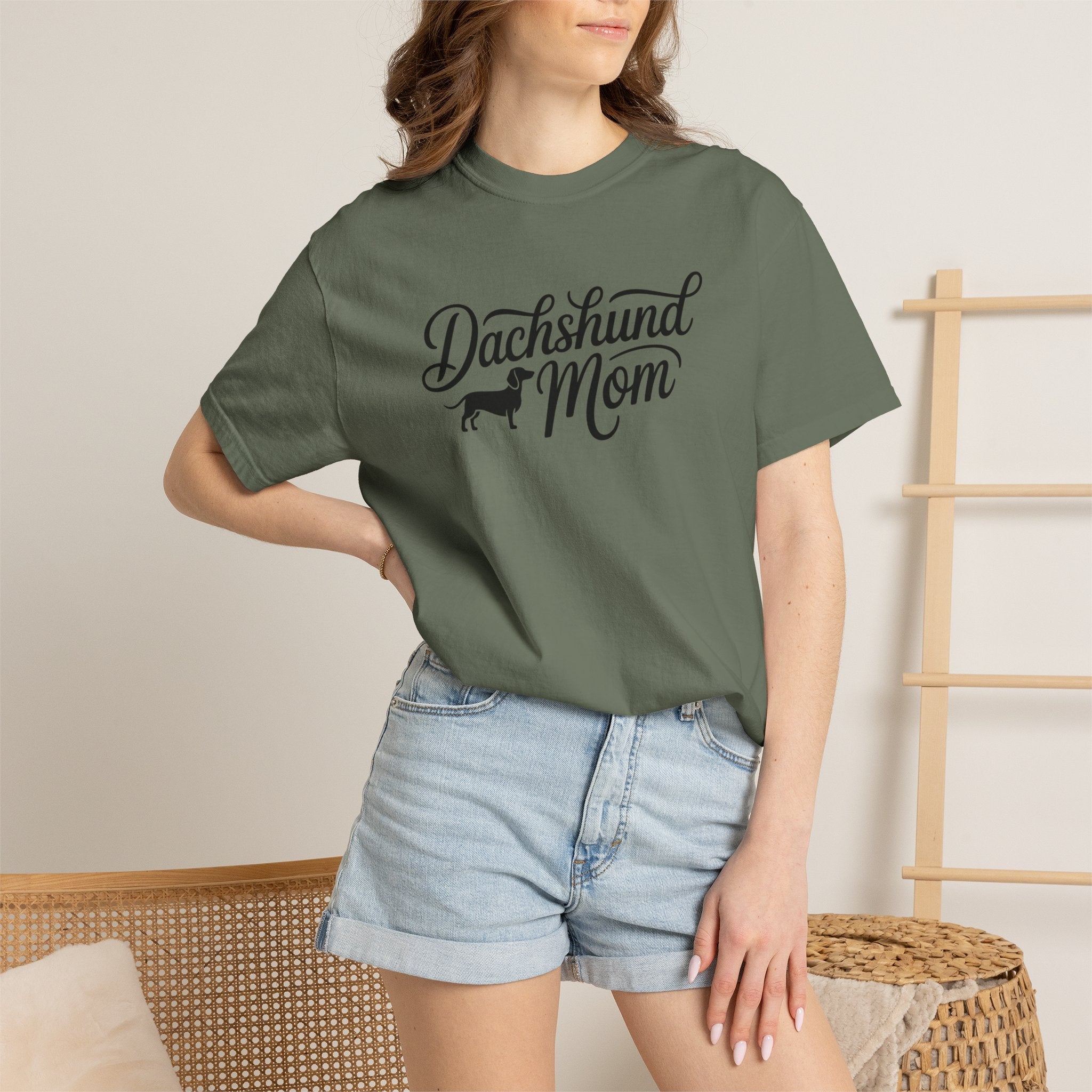 Dachshund Mom - Doxie League Tee