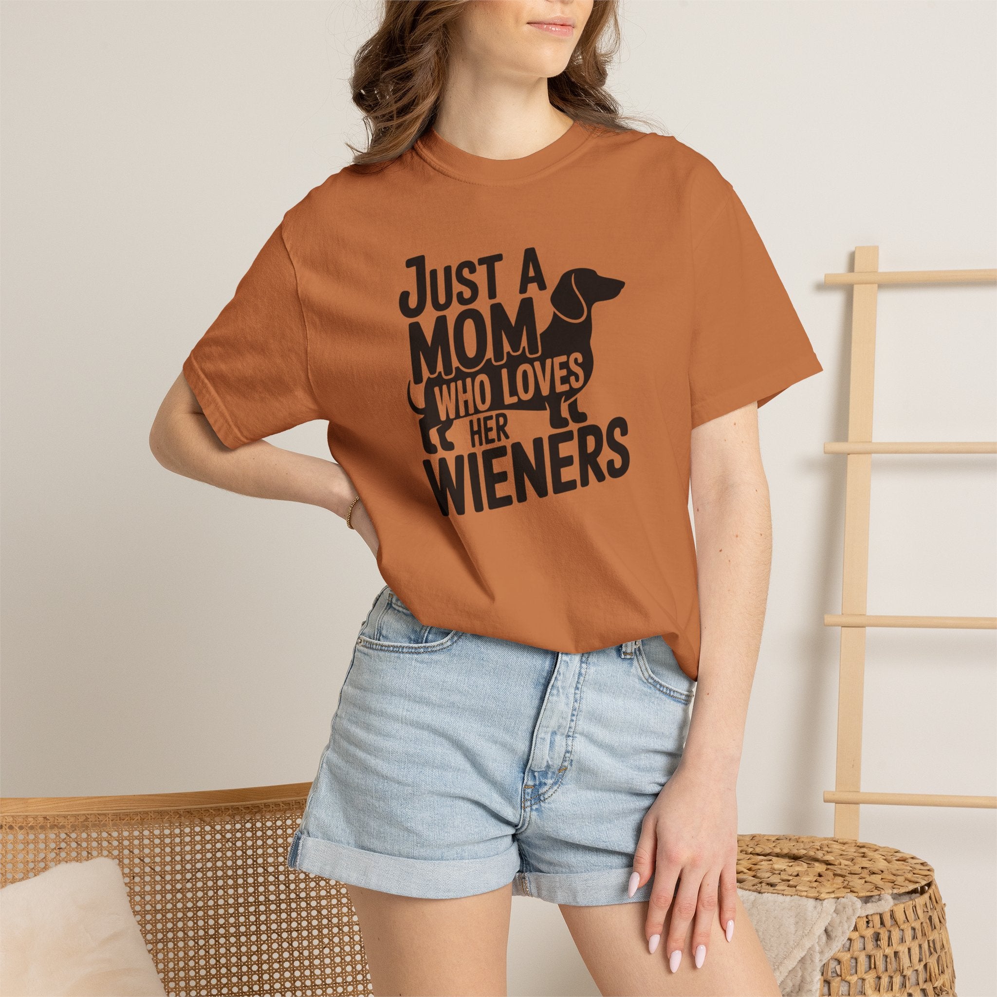 Just A Mom - Doxie League Tee