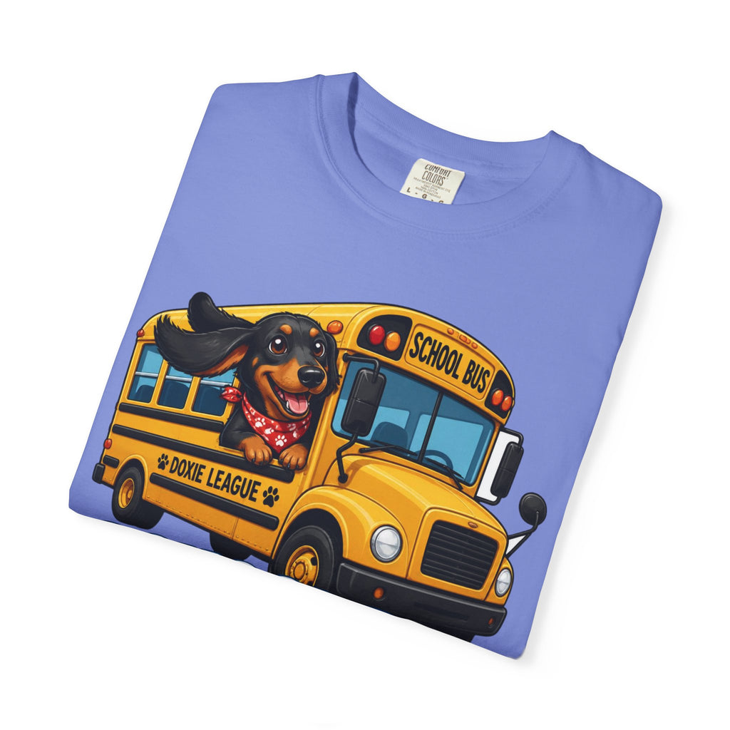School Bus Buddy Dachshund Shirt — The Educational Series