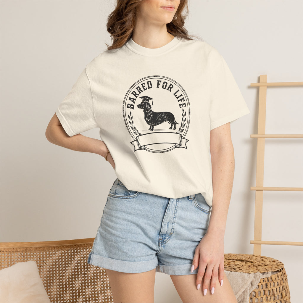 Barred For Life Dachshund Shirt — The Legal Series