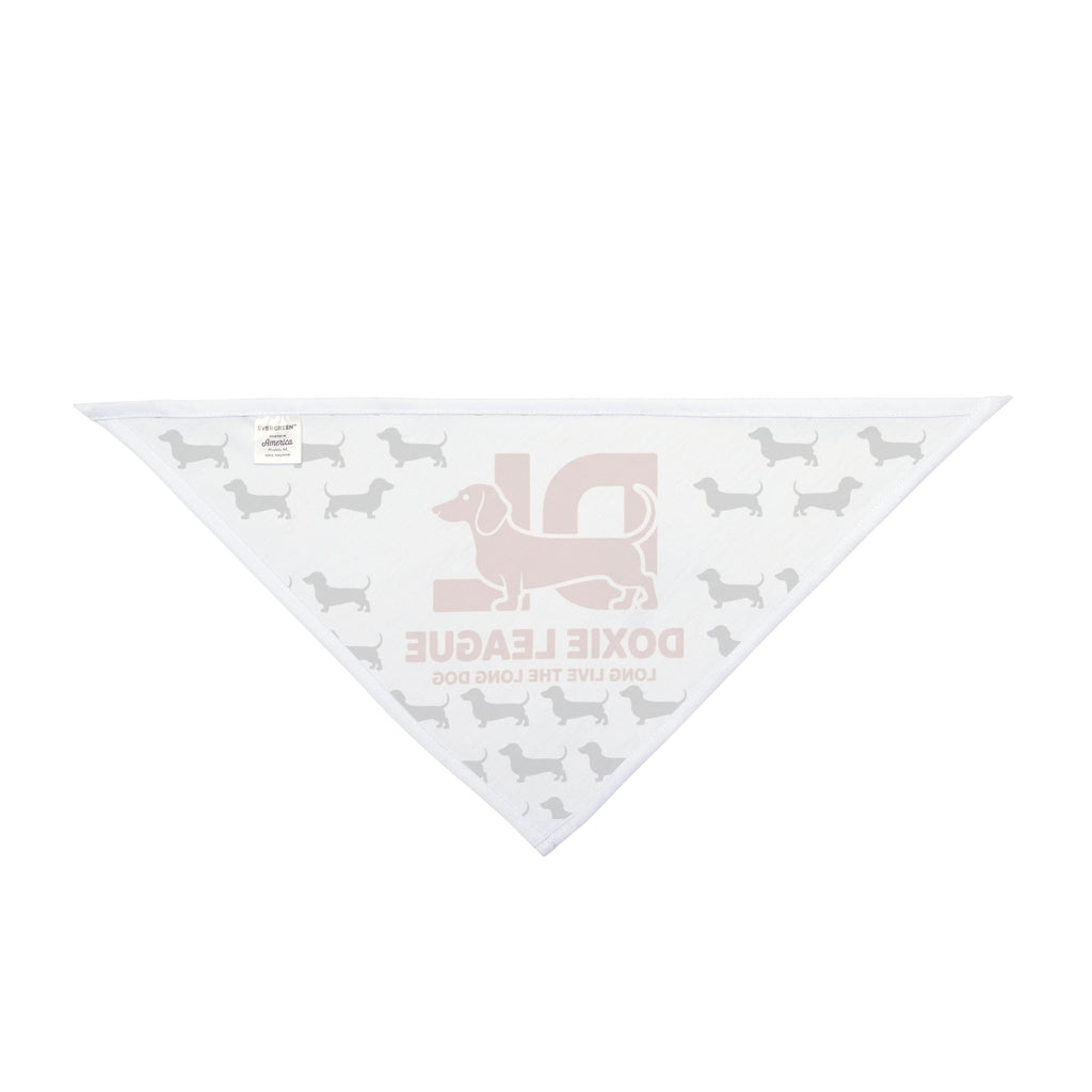 Doxie League Dog Bandana | Dachshund Print |  Long Live the Long Dog