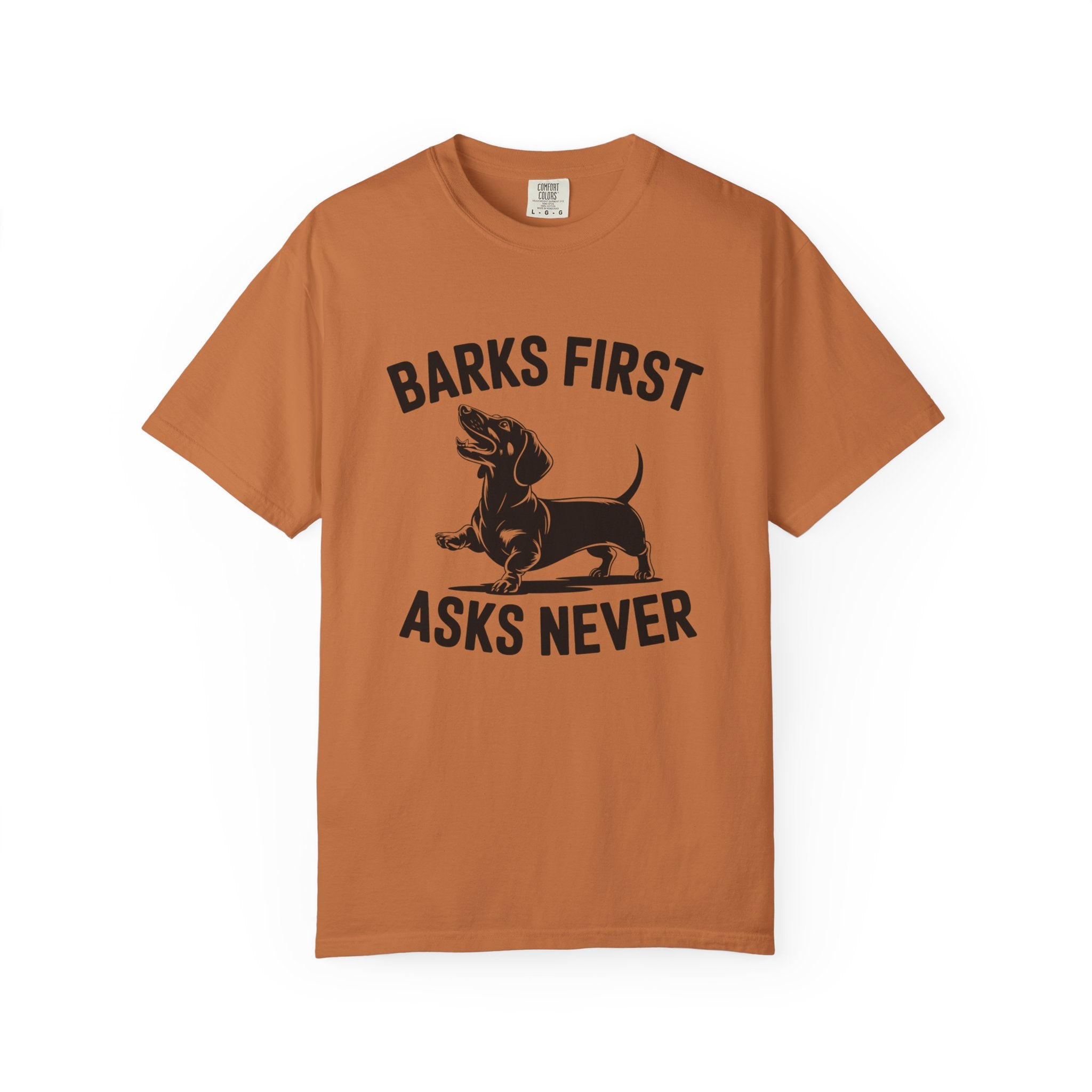Barks First - Doxie League Tee