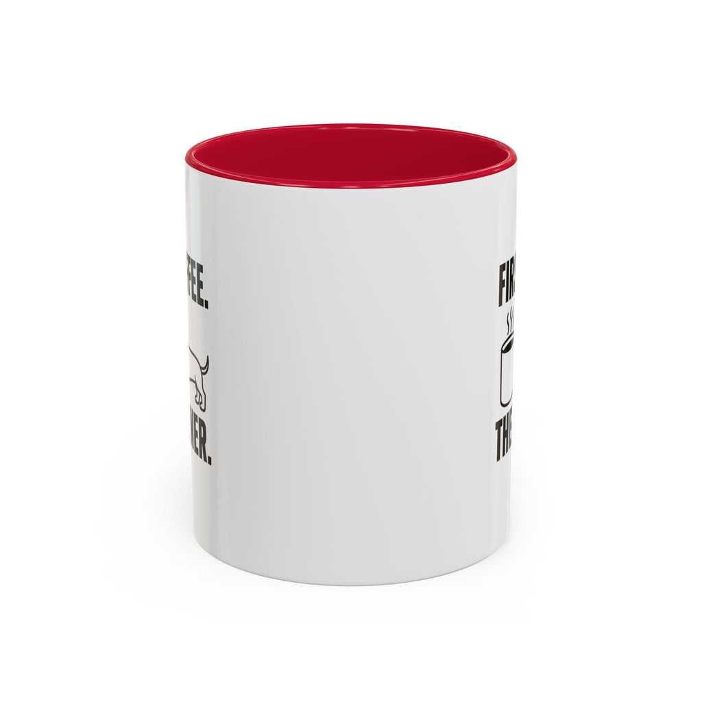 First Coffee Then Wiener — Funny Dachshund Coffee Mug | Doxie League