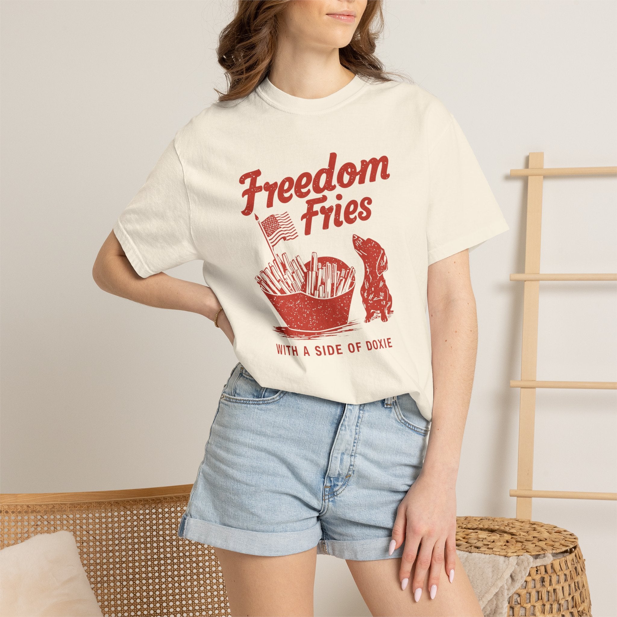 Freedom Fries - Doxie League Tee
