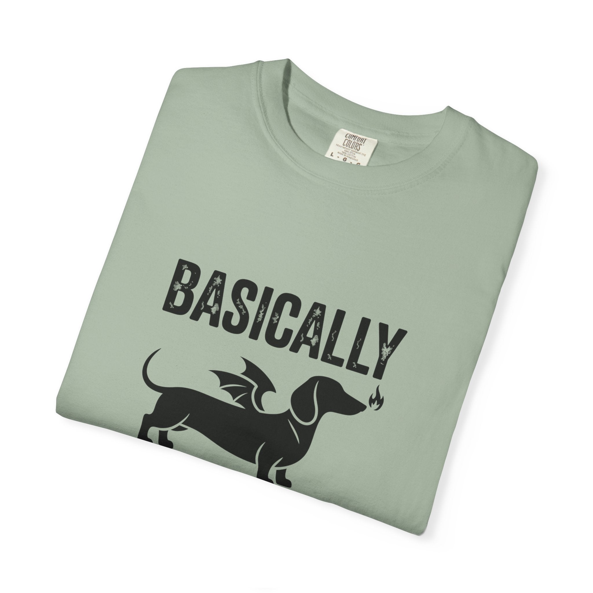 Basically A Dragon - Doxie League Tee