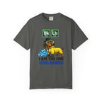 I Am The One Who Barks dachshund t-shirt — funny dachshund tee from The Unhinged Collection by Doxie League