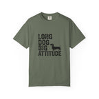 Long Dog Big Attitude - Doxie League Tee