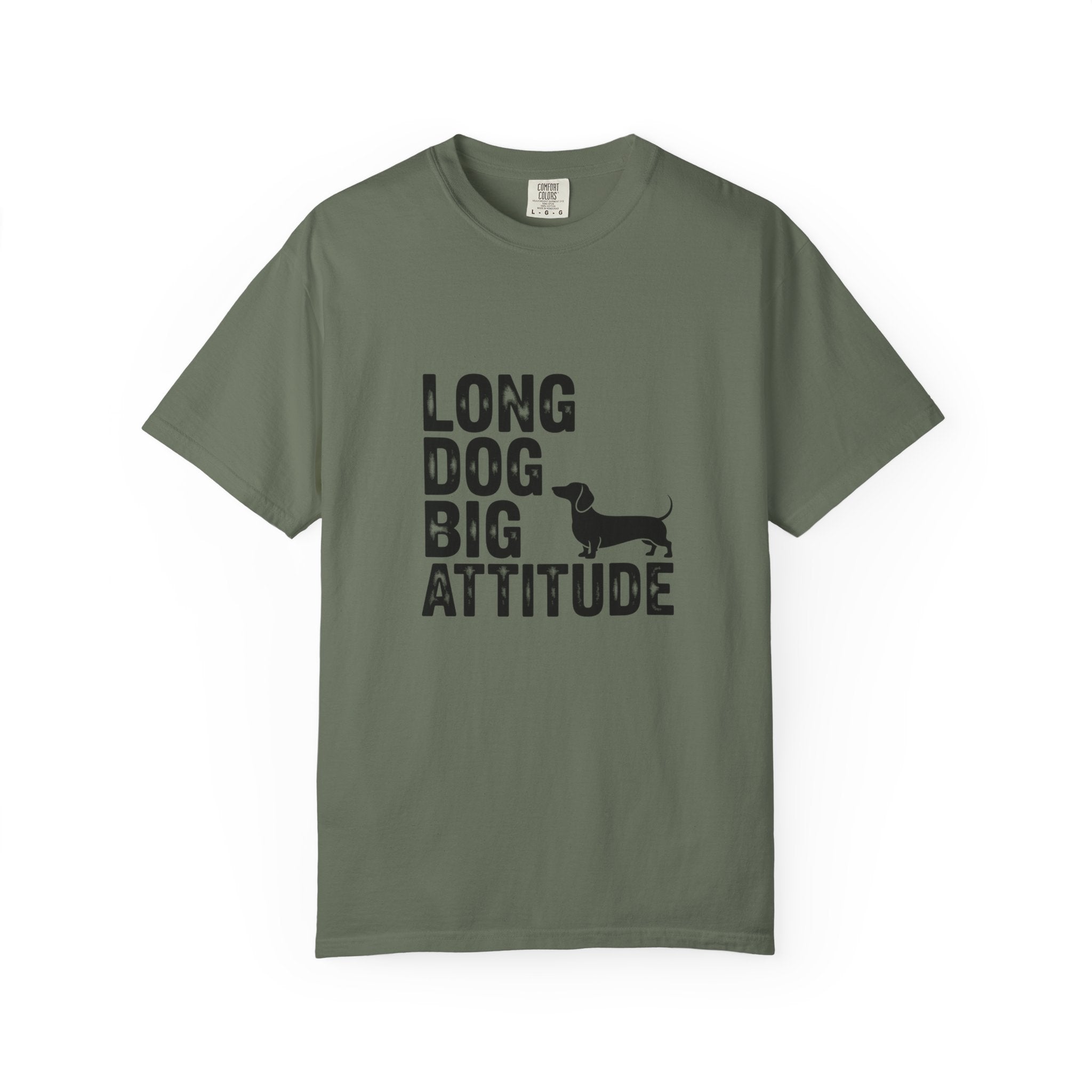 Long Dog Big Attitude - Doxie League Tee