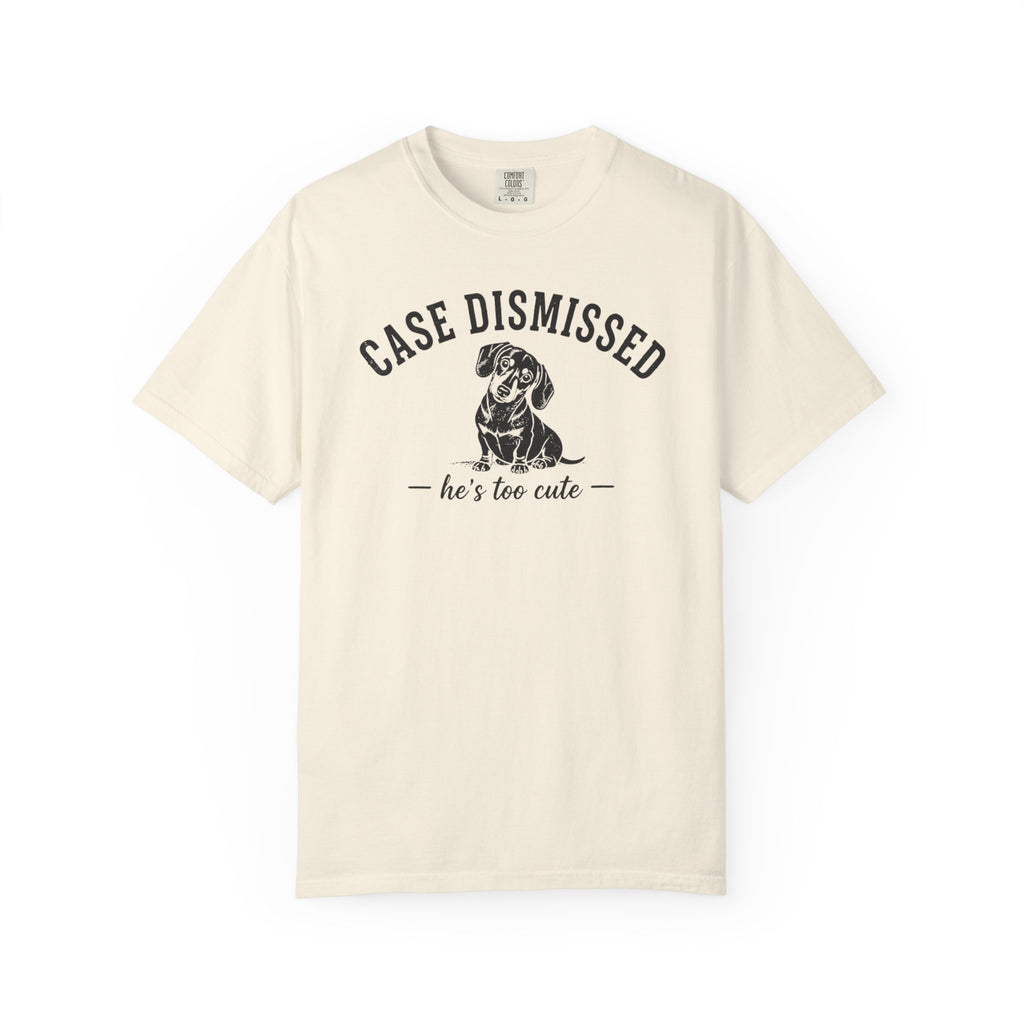 Case Dismissed Dachshund Shirt — The Legal Series