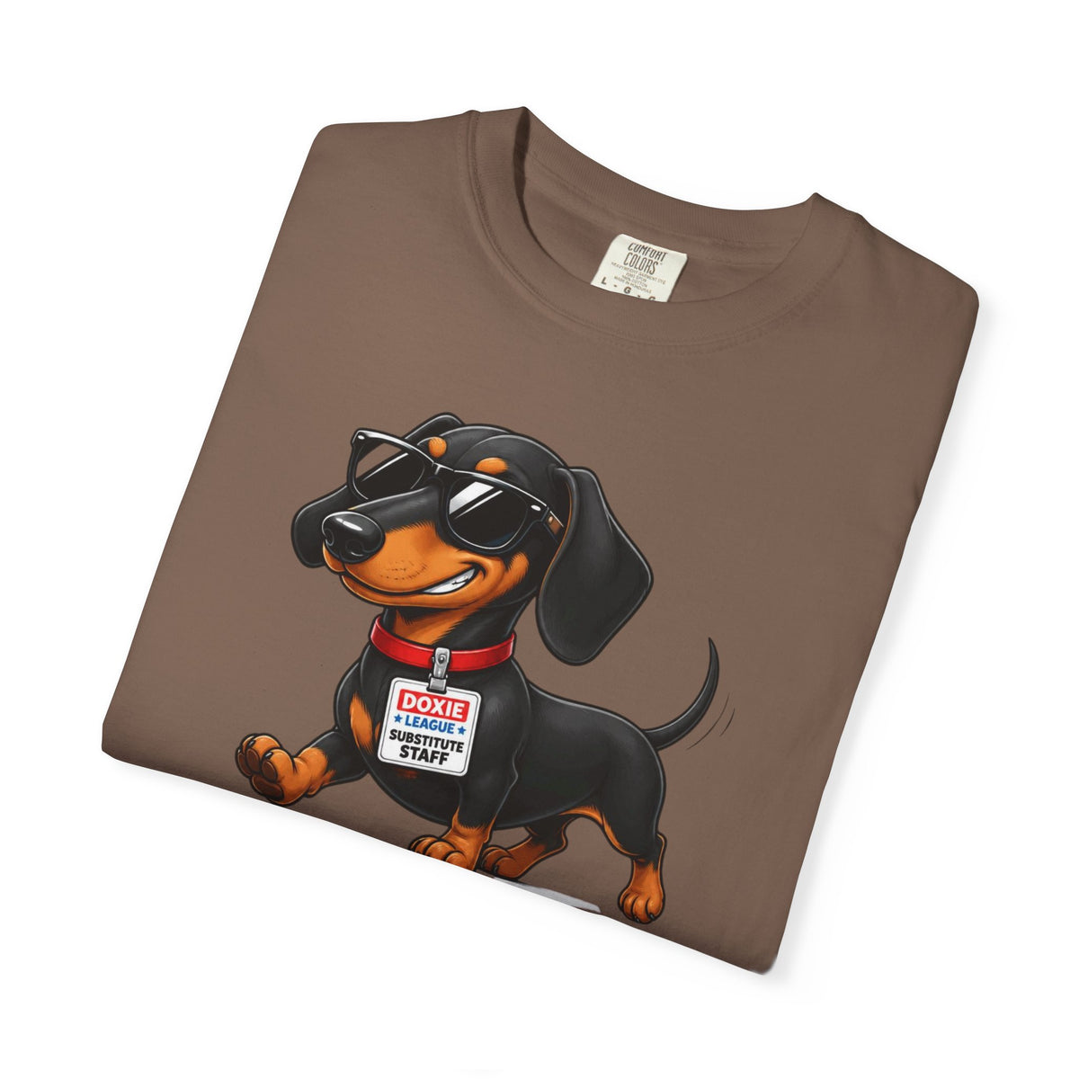 Sub Teacher Energy Dachshund Shirt — The Educational Series