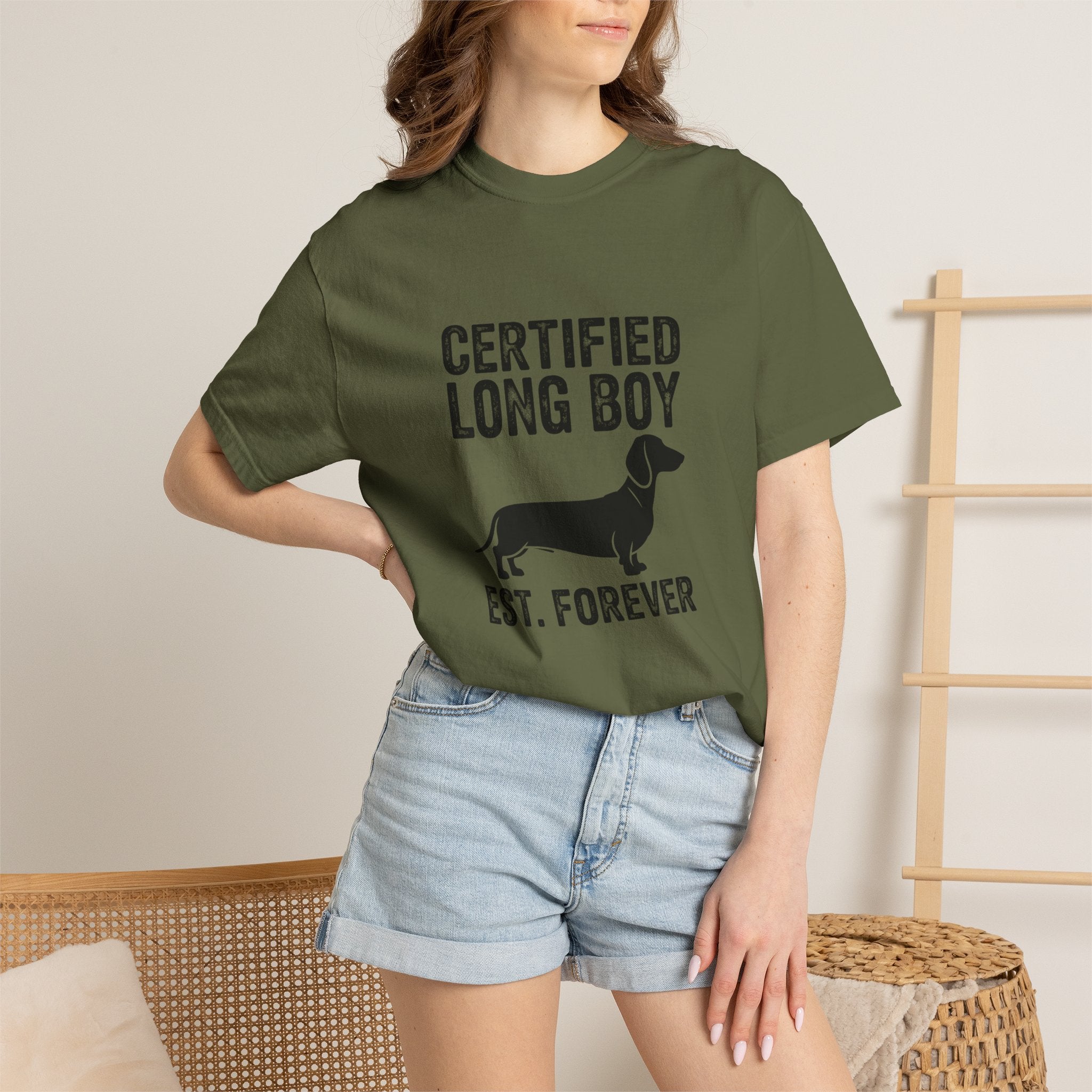Certified Longboy - Doxie League Tee