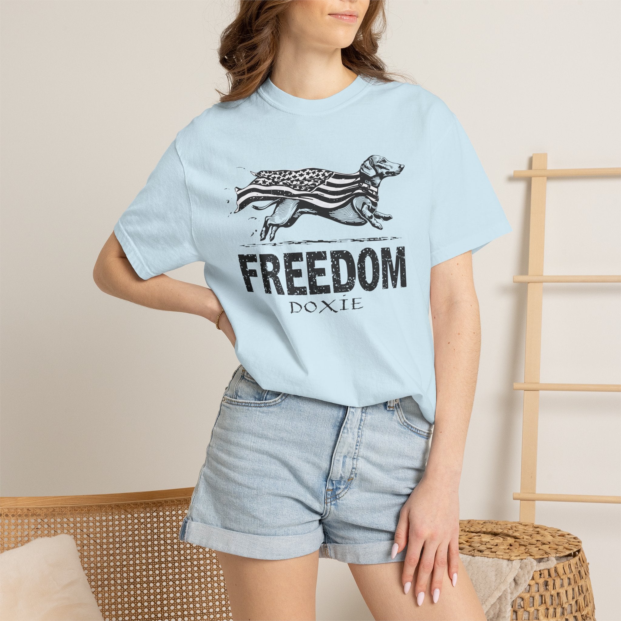 Freedom Doxie - Doxie League Tee