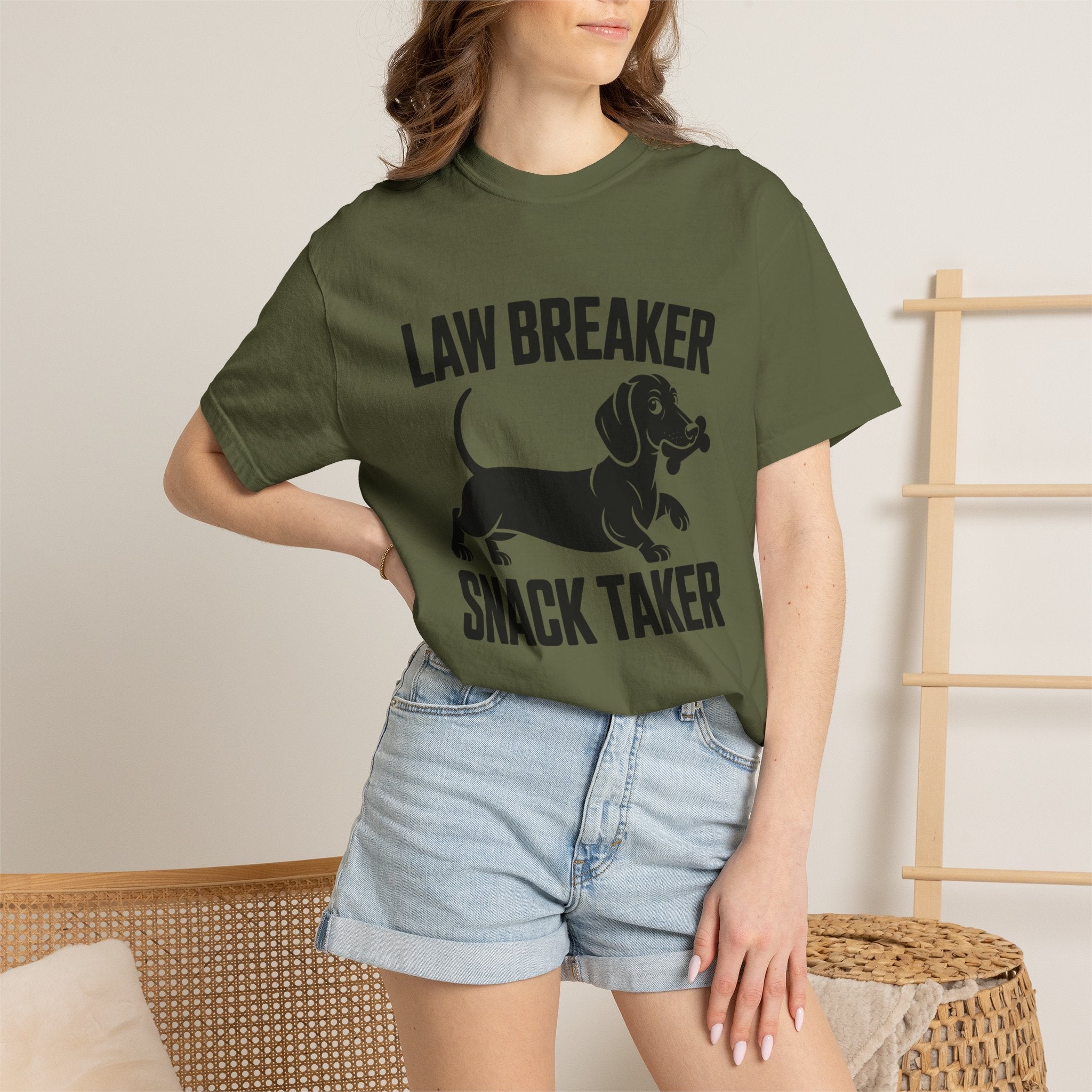Law Breaker - Doxie League Tee