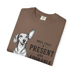 Roll Call Present and Adorable Dachshund Shirt — The Educational Series