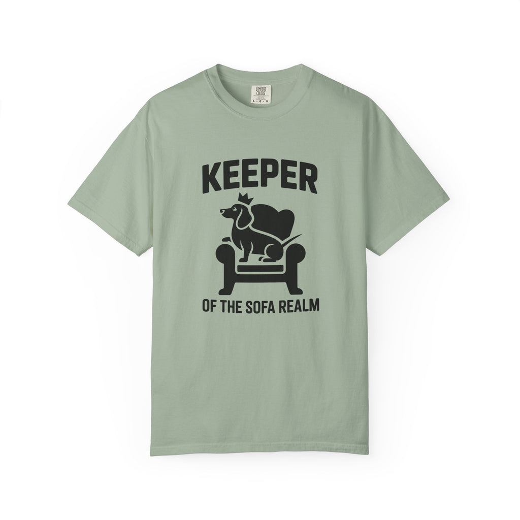 Keeper of the Sofa Realm - Doxie League Tee