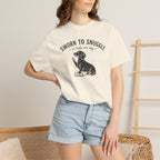 Sworn To Snuggle Dachshund Shirt — The Legal Series