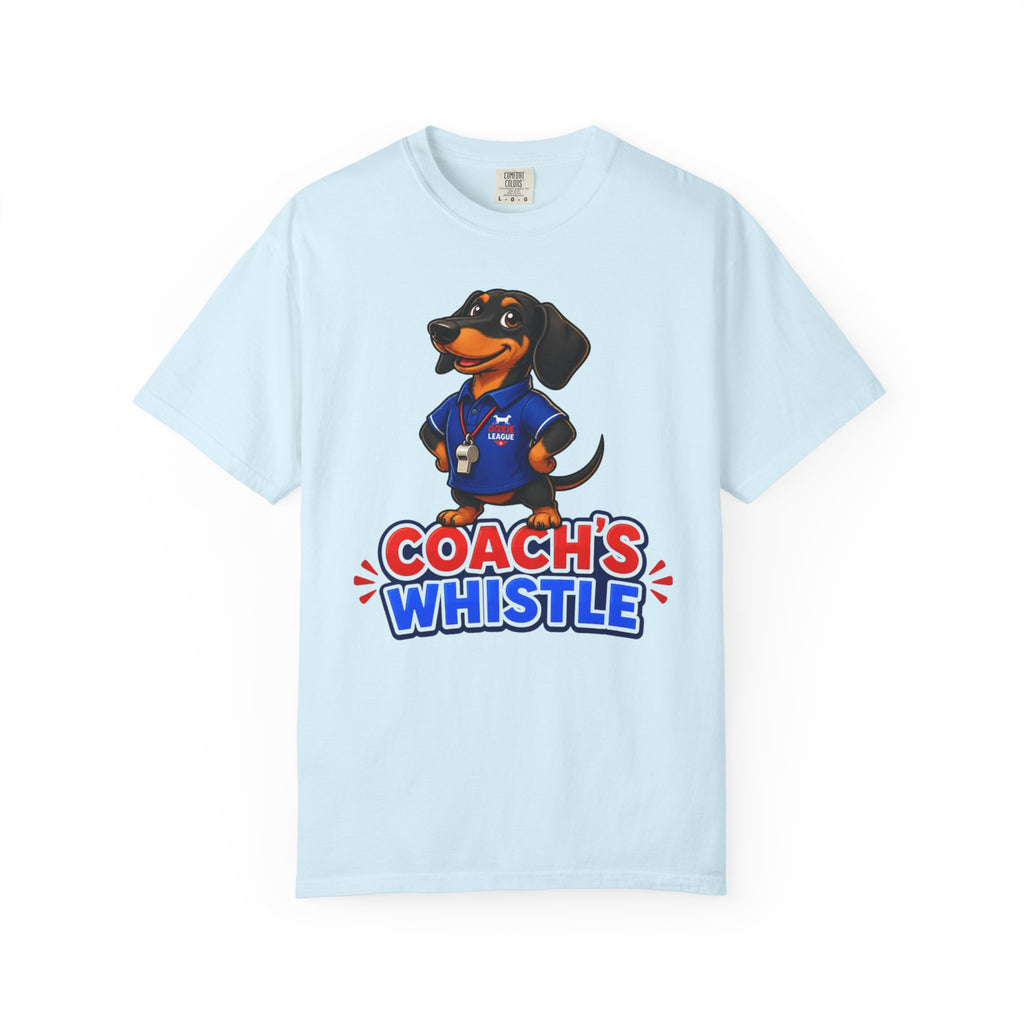 Coach's Whistle Dachshund Shirt — The Educational Series