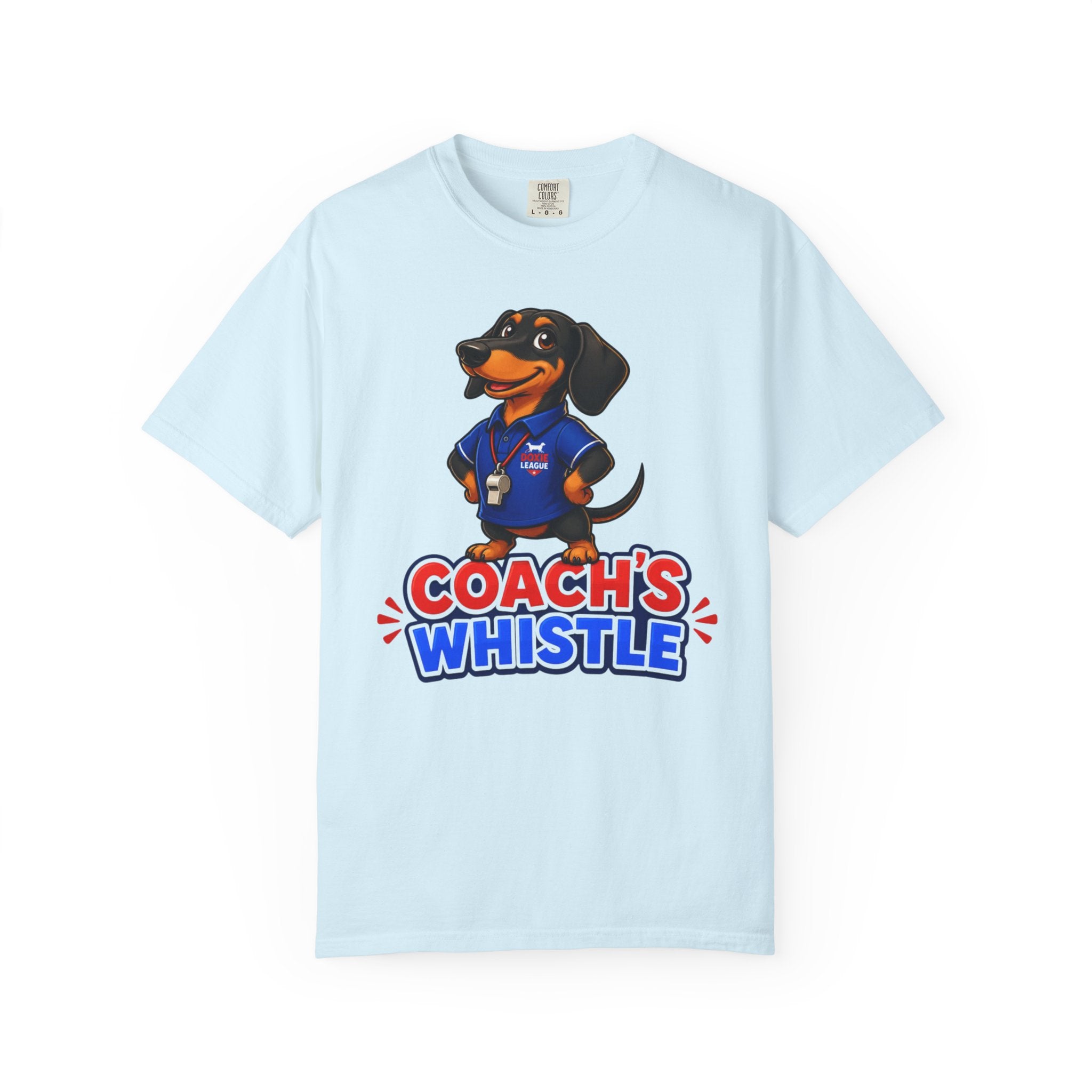 Coach's Whistle Dachshund Shirt — The Educational Series