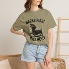 Barks First - Doxie League Tee