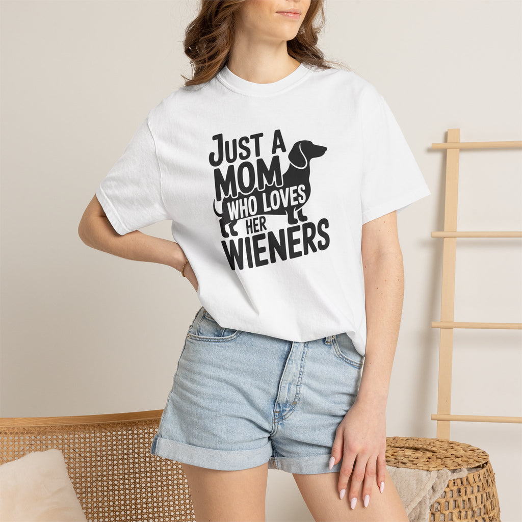 Just A Mom - Doxie League Tee