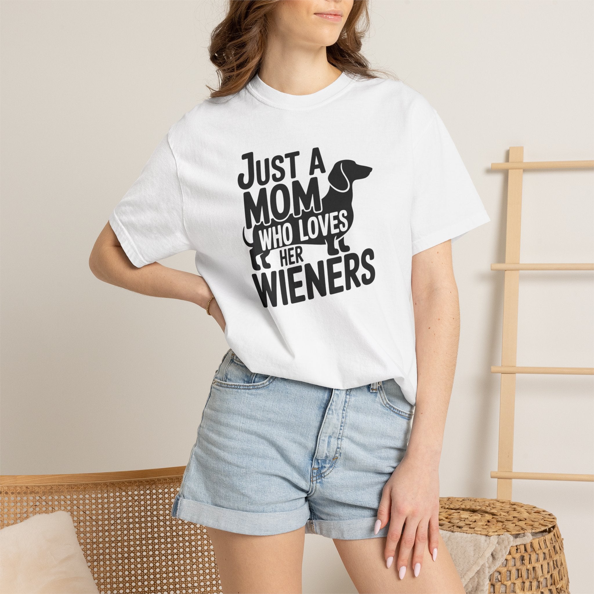 Just A Mom - Doxie League Tee