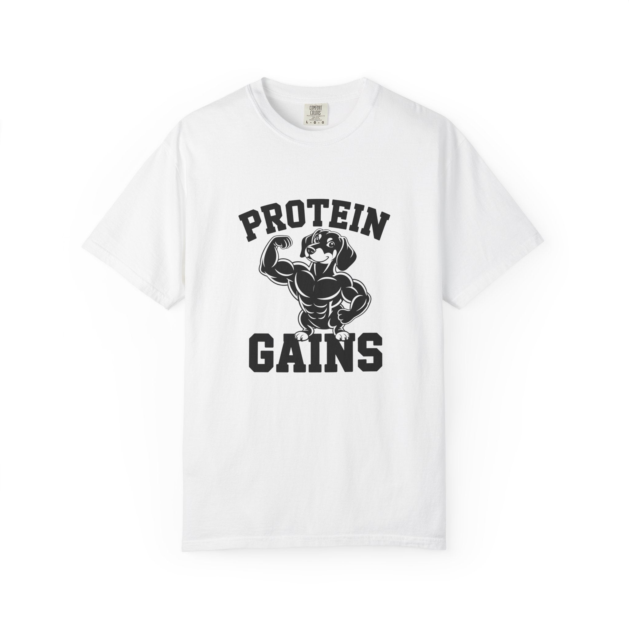Protein Gains - Doxie League Tee