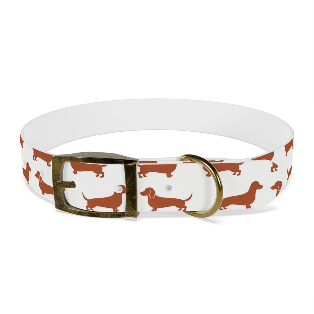DL Brand Dog Collar — Dachshund Pattern | Doxie League