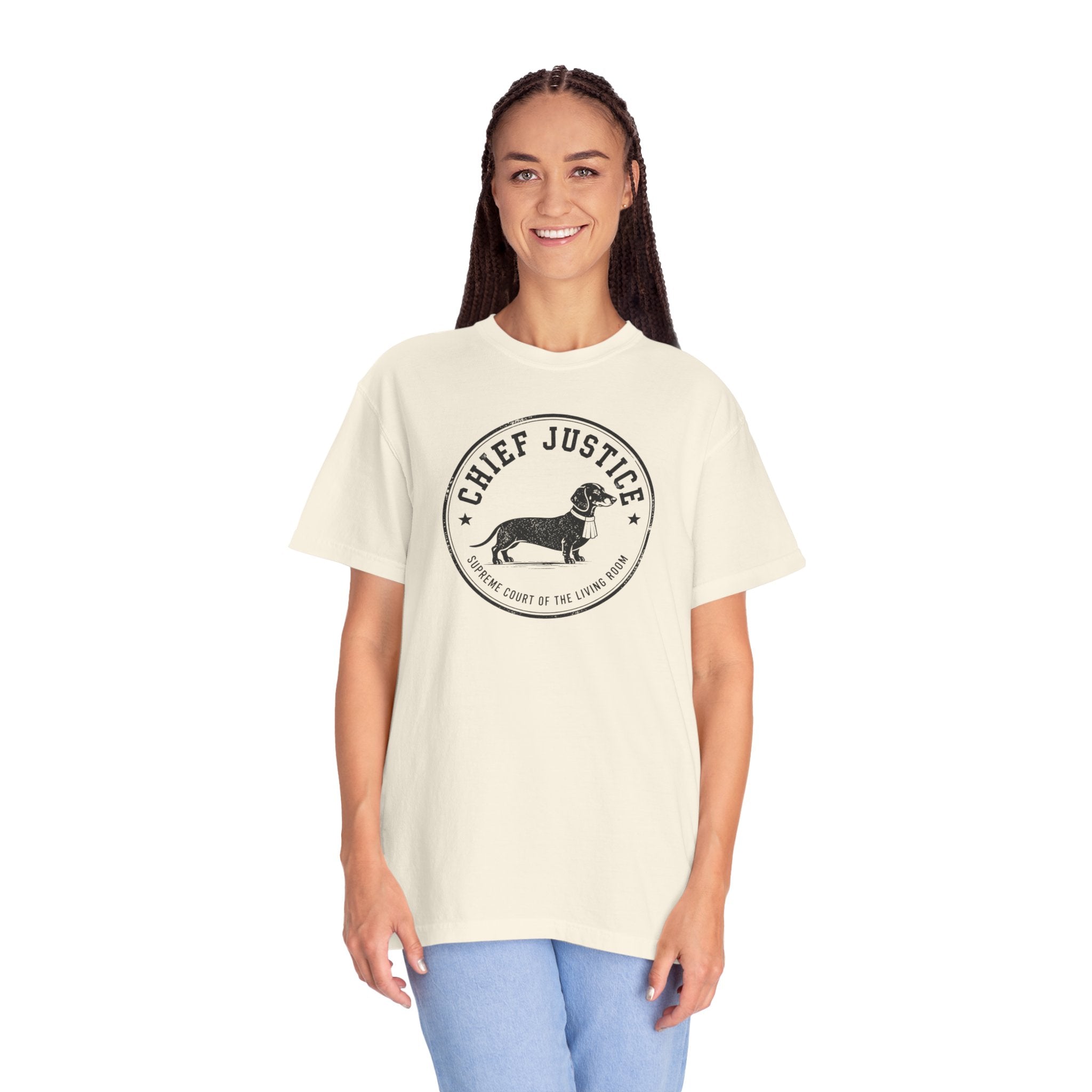 Chief Justice Dachshund Shirt — The Legal Series