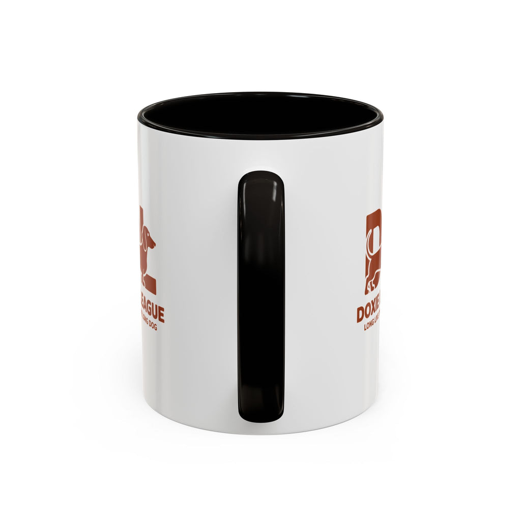 Doxie League Logo Mug — Dachshund Coffee Mug | Long Live The Long Dog