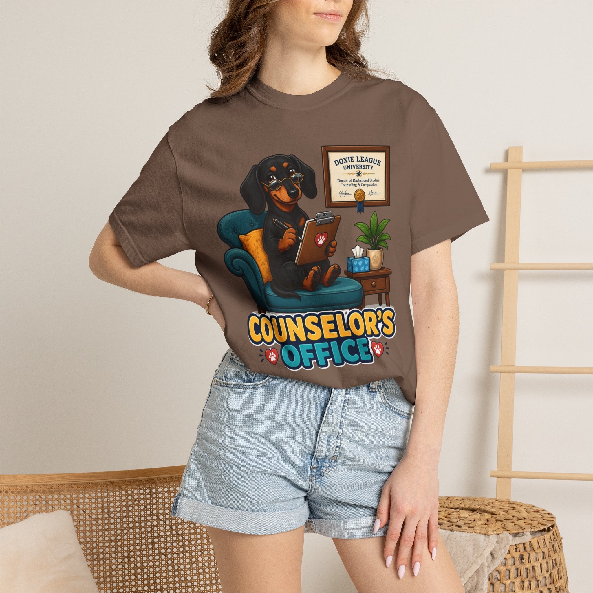Counselor's Office Dachshund Shirt — The Educational Series