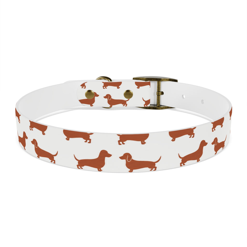DL Brand Dog Collar — Dachshund Pattern | Doxie League