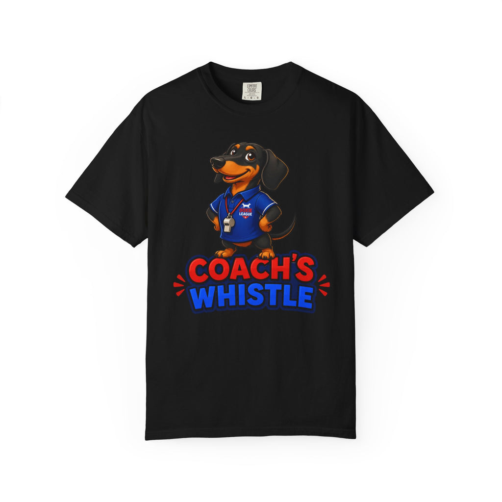 Coach's Whistle Dachshund Shirt — The Educational Series