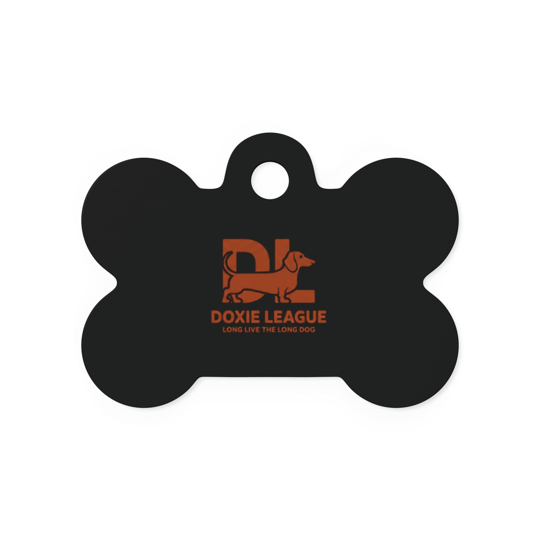 DL Brand Pet ID Tag — Dachshund Bone Tag | Doxie League