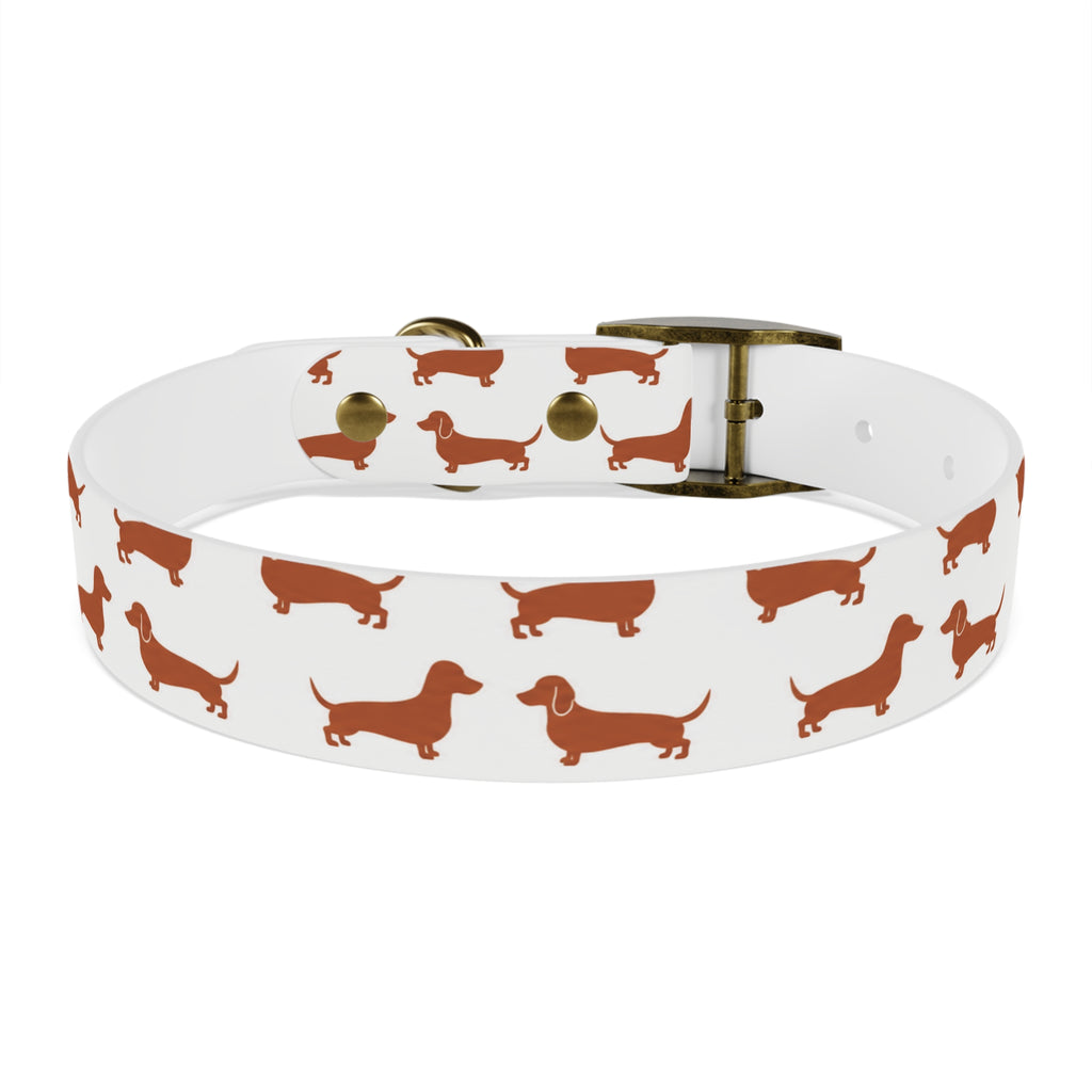 DL Brand Dog Collar — Dachshund Pattern | Doxie League