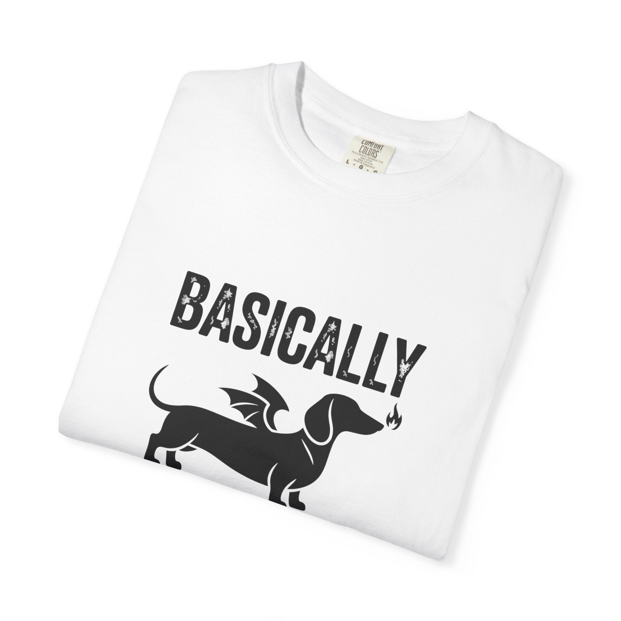 Basically A Dragon - Doxie League Tee