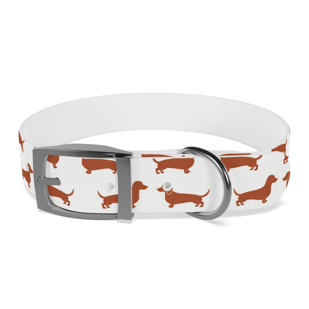 DL Brand Dog Collar — Dachshund Pattern | Doxie League