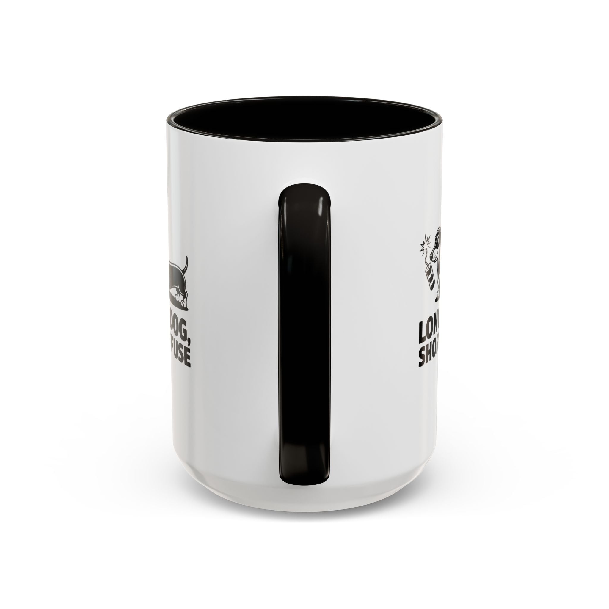 Long Dog Short Fuse — Funny Dachshund Coffee Mug | Doxie League