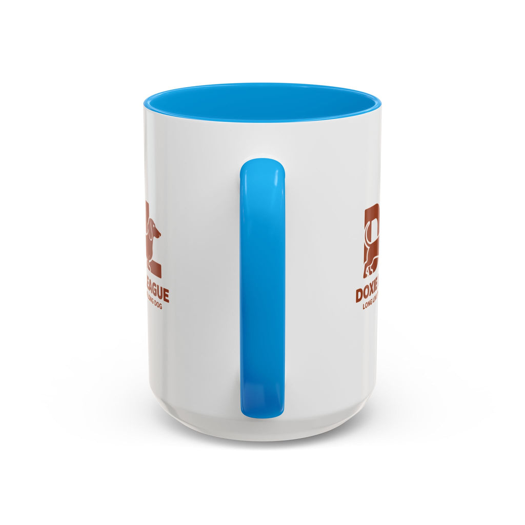 Doxie League Logo Mug — Dachshund Coffee Mug | Long Live The Long Dog
