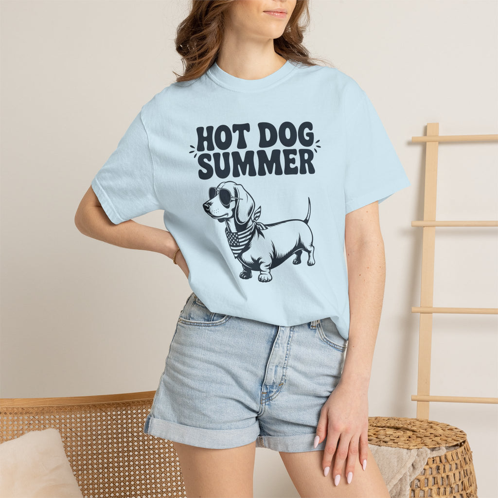 Hot Dog Summer - Doxie League Tee