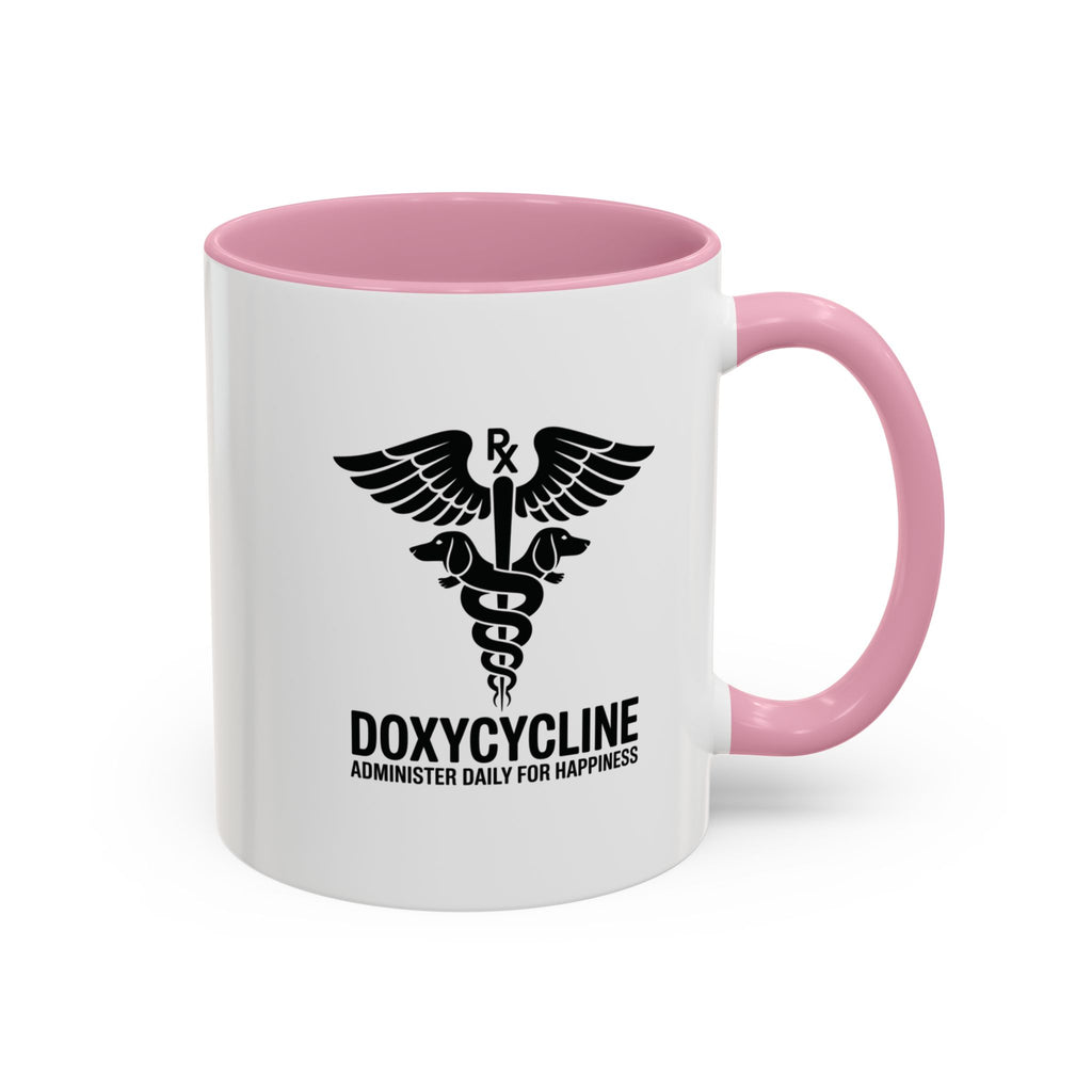Doxycycline — Funny Dachshund Coffee Mug | Doxie League