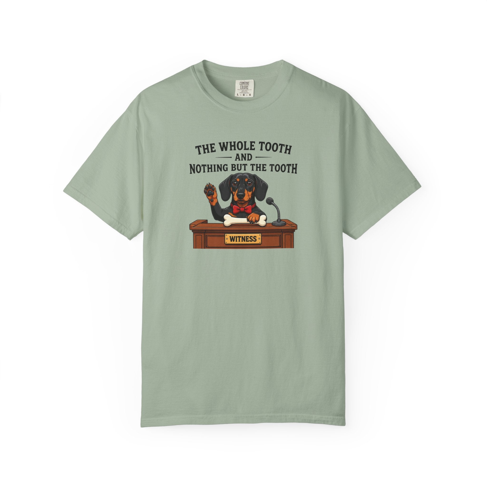 The Whole Tooth Dachshund Shirt — The Legal Series
