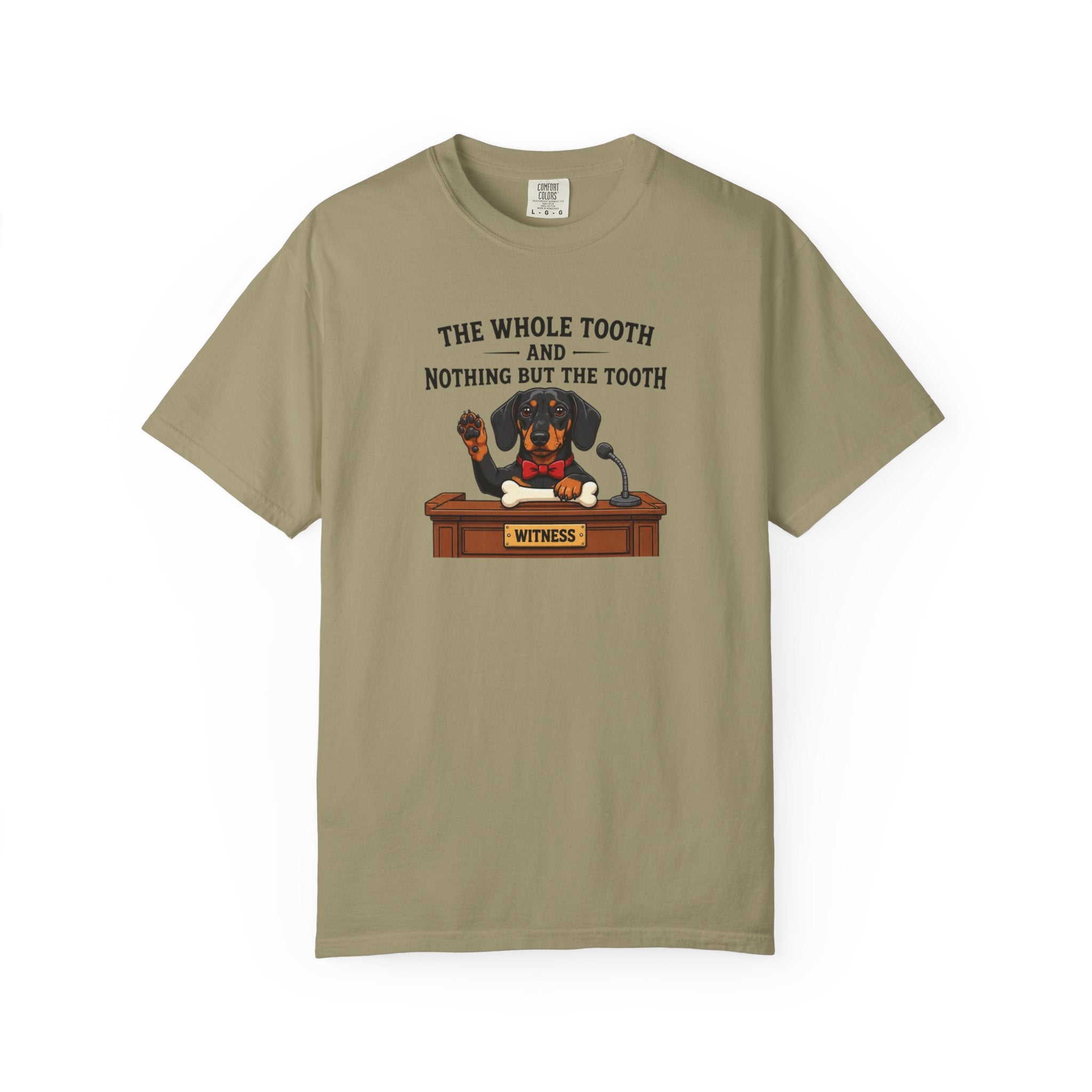 The Whole Tooth Dachshund Shirt — The Legal Series