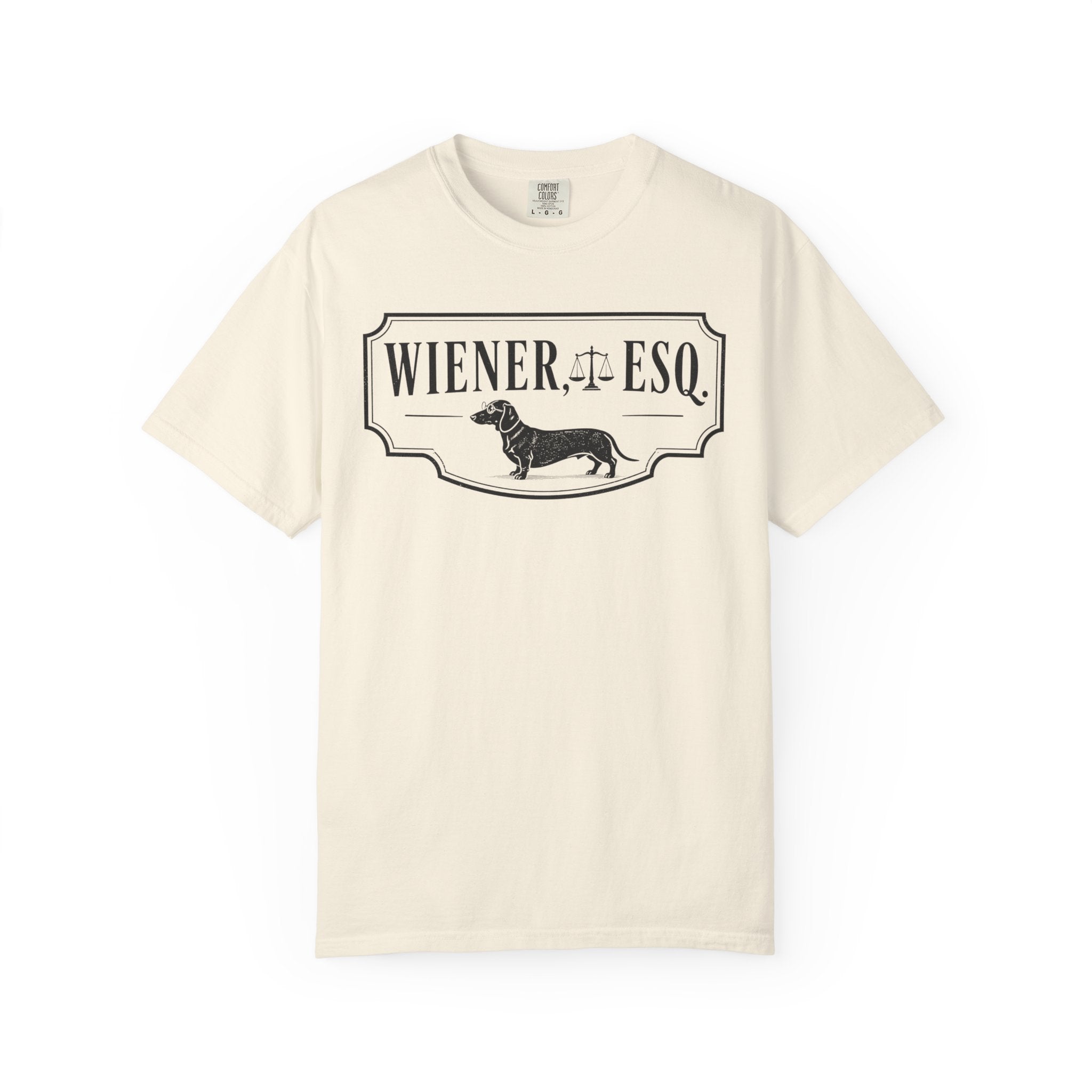 Wiener Esq Dachshund Shirt — The Legal Series