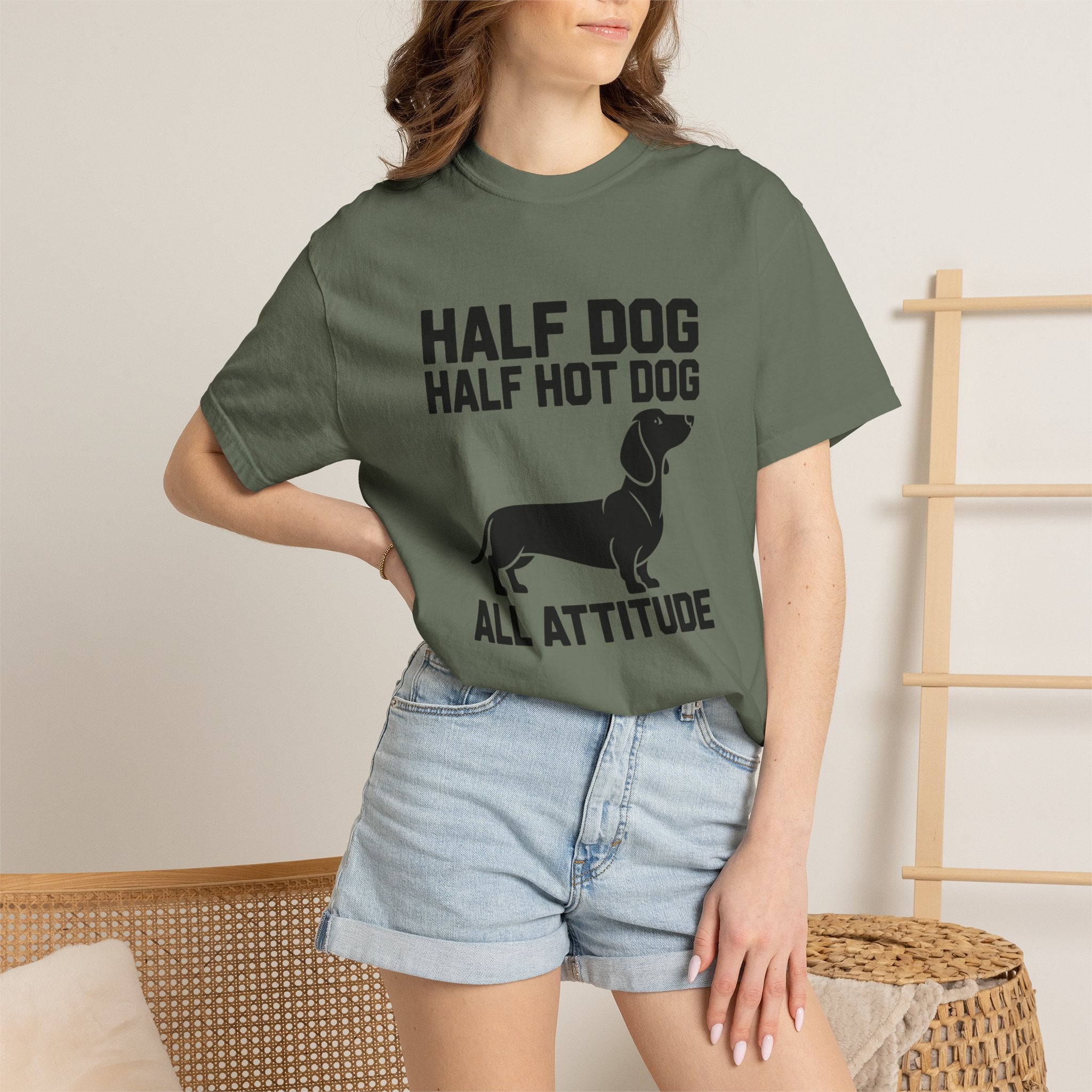 Half Dog - Doxie League Tee