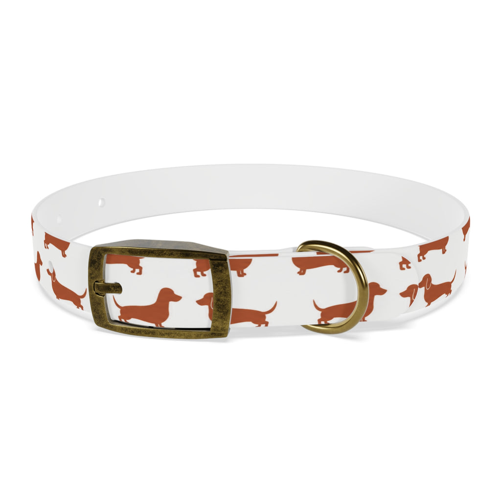 DL Brand Dog Collar — Dachshund Pattern | Doxie League